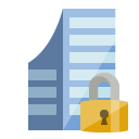 company,lock icon