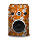flower, speaker icon