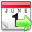 calendar, go icon