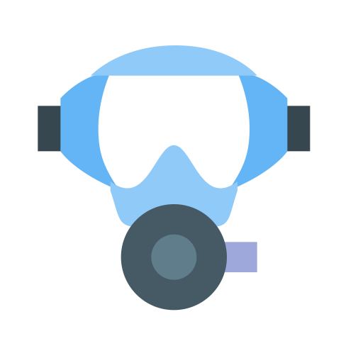 Scuba Mask svg vector icon