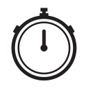 exercise, stopwatch, time, timing svg vector icon