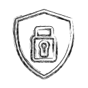 encryption, productivity, safe, secure, shape, social svg vector icon