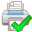 print,accept,printer icon