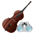 contrabass,search,instrument,find,seek icon