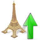 torreeiffel,torreeiffel up,up,ascend,rise,ascending,upload,increase icon