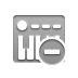 midi,keyboard,delete icon