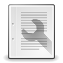 document, properties svg vector icon