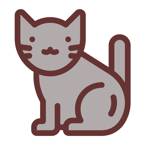 Cat svg vector icon