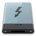 b, graphite, thunderbolt icon