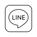 call, contact, line, logo, media, message, social svg vector icon