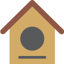 bird, construction, home, house, nest svg vector icon