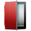 cover, ipad, red icon