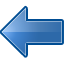 arrow, backward, left, previous icon
