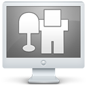digg, monitor, screen icon