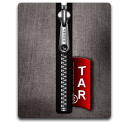 tar,silver,black icon