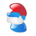 smurf,cartoon icon