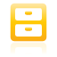 archive, yellow icon