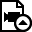 document,video,video up,up,file,paper,ascend,rise,ascending,upload,increase icon