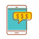 bank, banking, financial, internet, mobile, technology svg vector icon