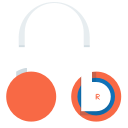 headphone, music, oldschool, player, sound, style svg vector icon