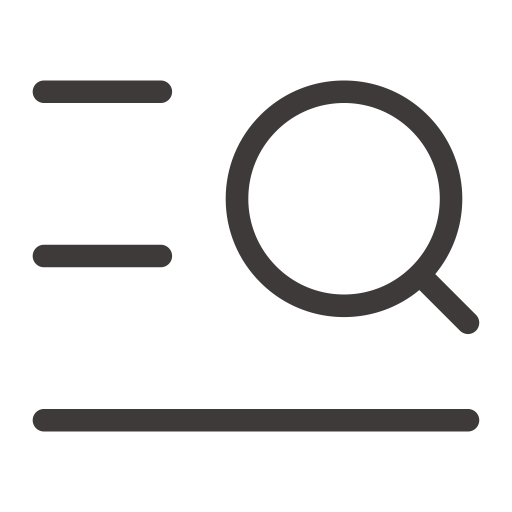 Search List svg vector icon