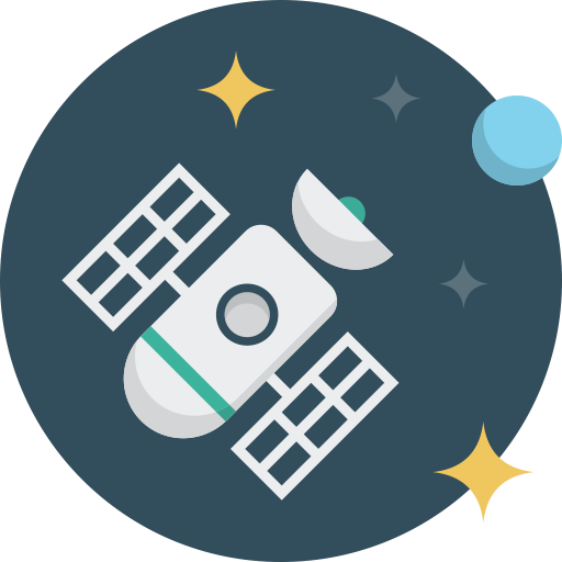 Satellite svg vector icon