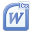 document, file, word icon