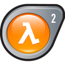 2, half, lambda, life icon