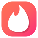 android, apps, media, social, tinder svg vector icon