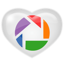 media, picasa, social icon