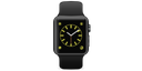 aluminium, apple, band, black, gray, product, space, sport, watch icon