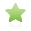 green, star icon