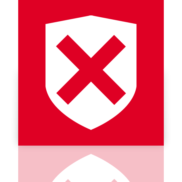 denied, mirror, security icon