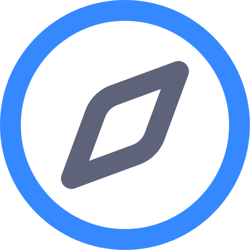 Navigation svg vector icon