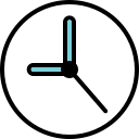hour, tick, time, timepiece, watch svg vector icon