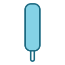 dessert, food, ice cream, snow, sweet svg vector icon