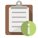 clipboard,info icon