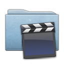 folder,blue,clap icon