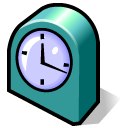 beos, clock icon