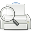 gnome,document,print,preview,file,paper,printer icon