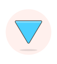 lesbian, sign, triangle svg vector icon