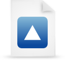 blue, document, file, paper icon