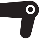 blowdrier, drier, hair, heat, styiling svg vector icon