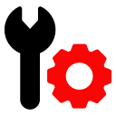 engineering, gear, process, setting svg vector icon