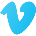 logo, media, social, vimeo svg vector icon