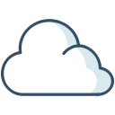 cloud, overcast, weather, winter svg vector icon