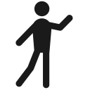 behaviour, dance, dj, fun, human, joy, refresh svg vector icon