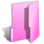 folder,pink icon