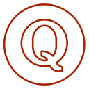 circles, line, neon, opinion, q&a, quora, social svg vector icon
