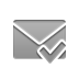 envelope,checkmark icon